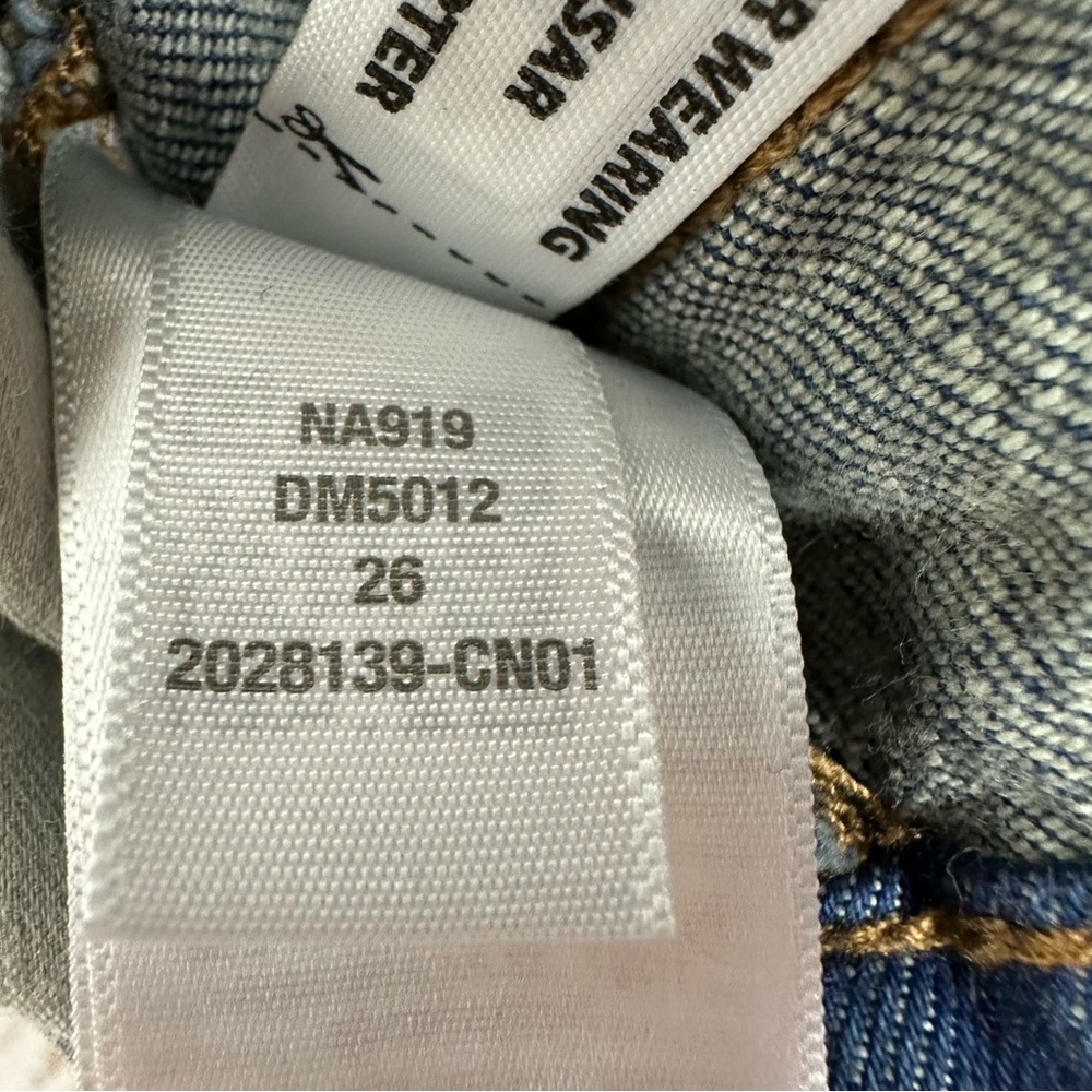 Madewell Women’s size 26 The Perfect Vintage Haight Wash High Waist Mom Jeans - Picture 13 of 13